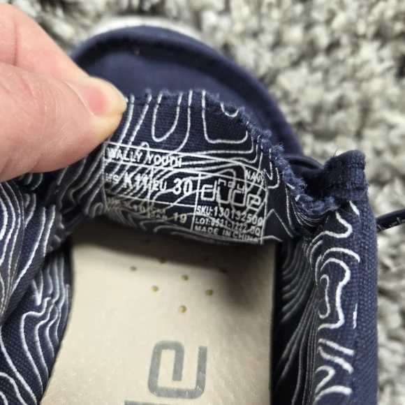 Hey Dude Navy Blue Casual Shoes - Picture 7 of 7